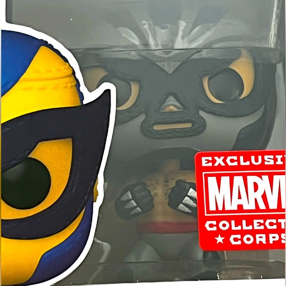 Funko Pop Marvel Collector Corps Mucha Libre Edition bundle - Picture 4 of 10